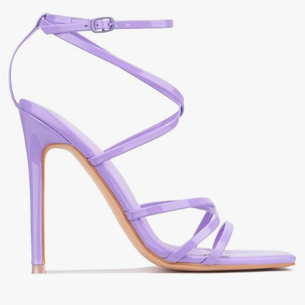 Square Toe Skinny High Heels